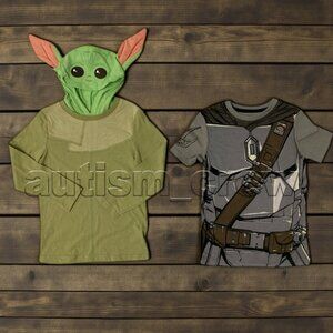 2/$20 💥🆕 Star Wars Mandalorian & Grogu | 2pc Hoodie & T-Shirt | Size 4 | 1051